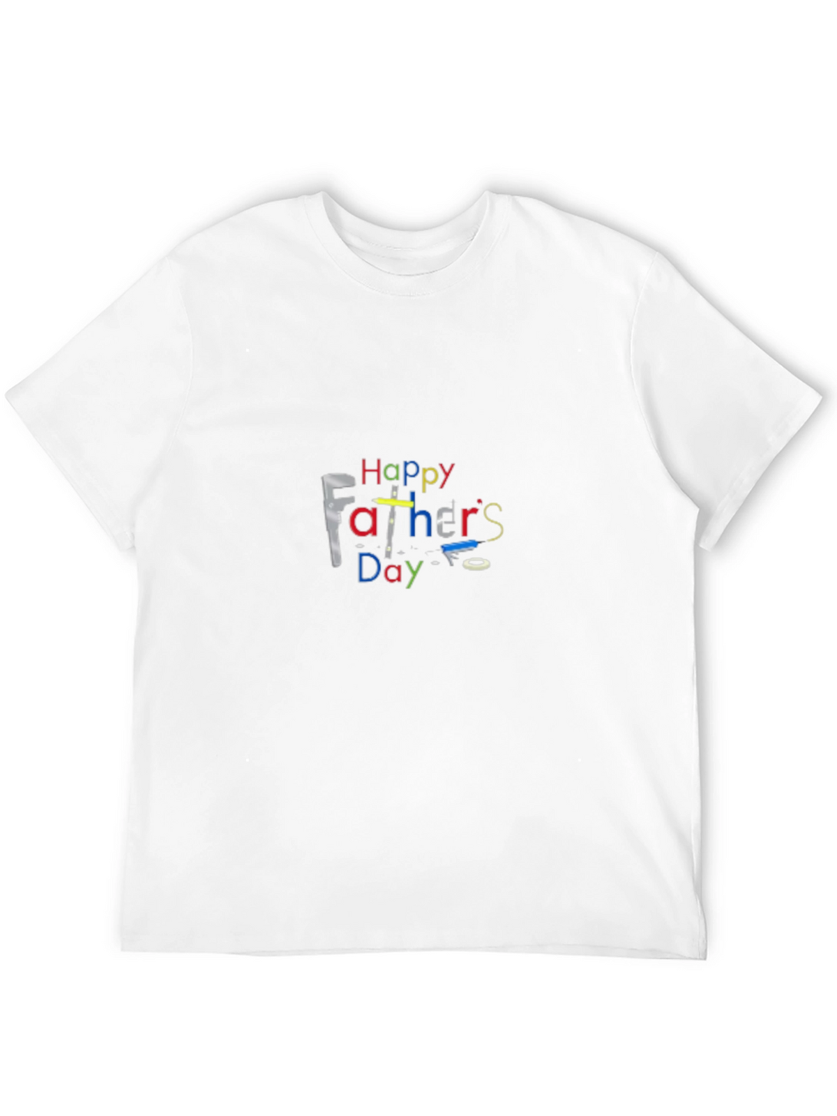 Happy Fathers Day Black T-Shirt