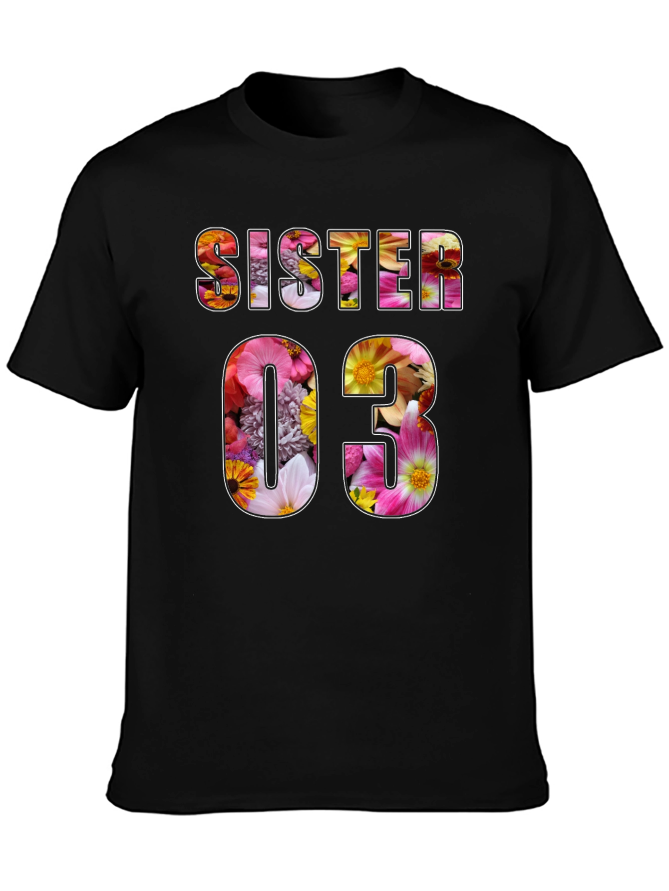 Floral Sister 03 Graphic T-Shirt
