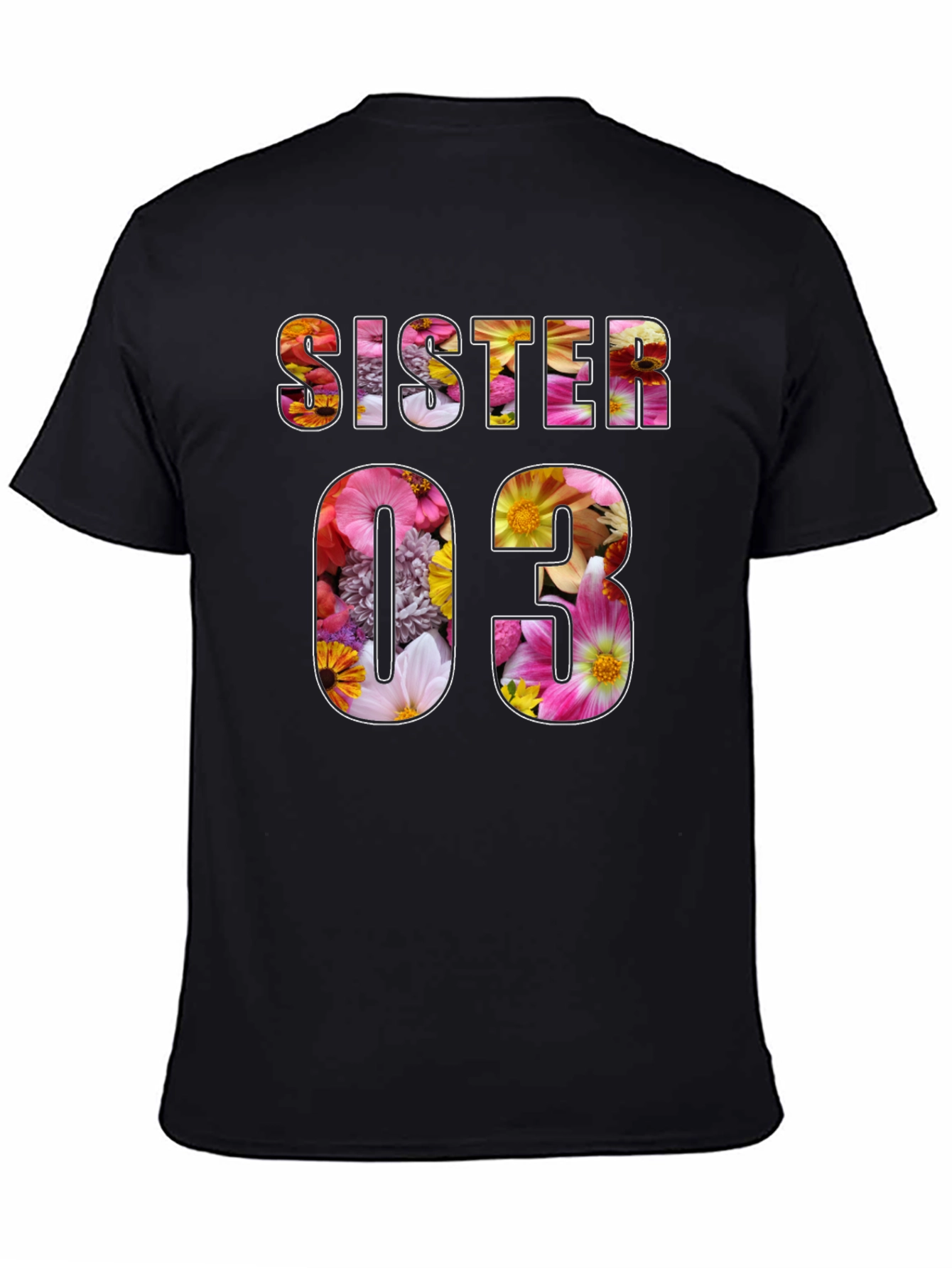 Floral Sister 03 Graphic T-Shirt