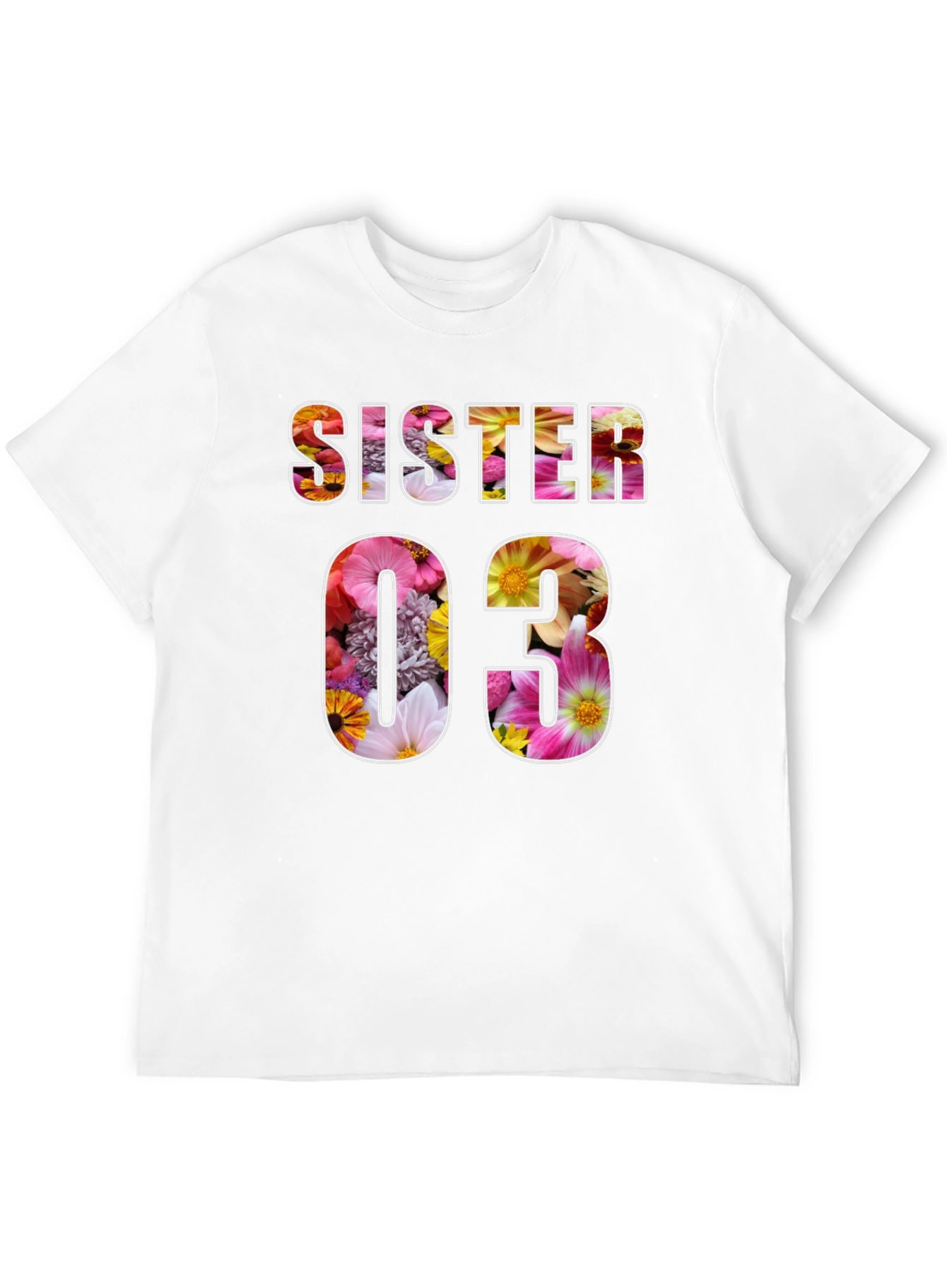 Floral Sister 03 Graphic T-Shirt