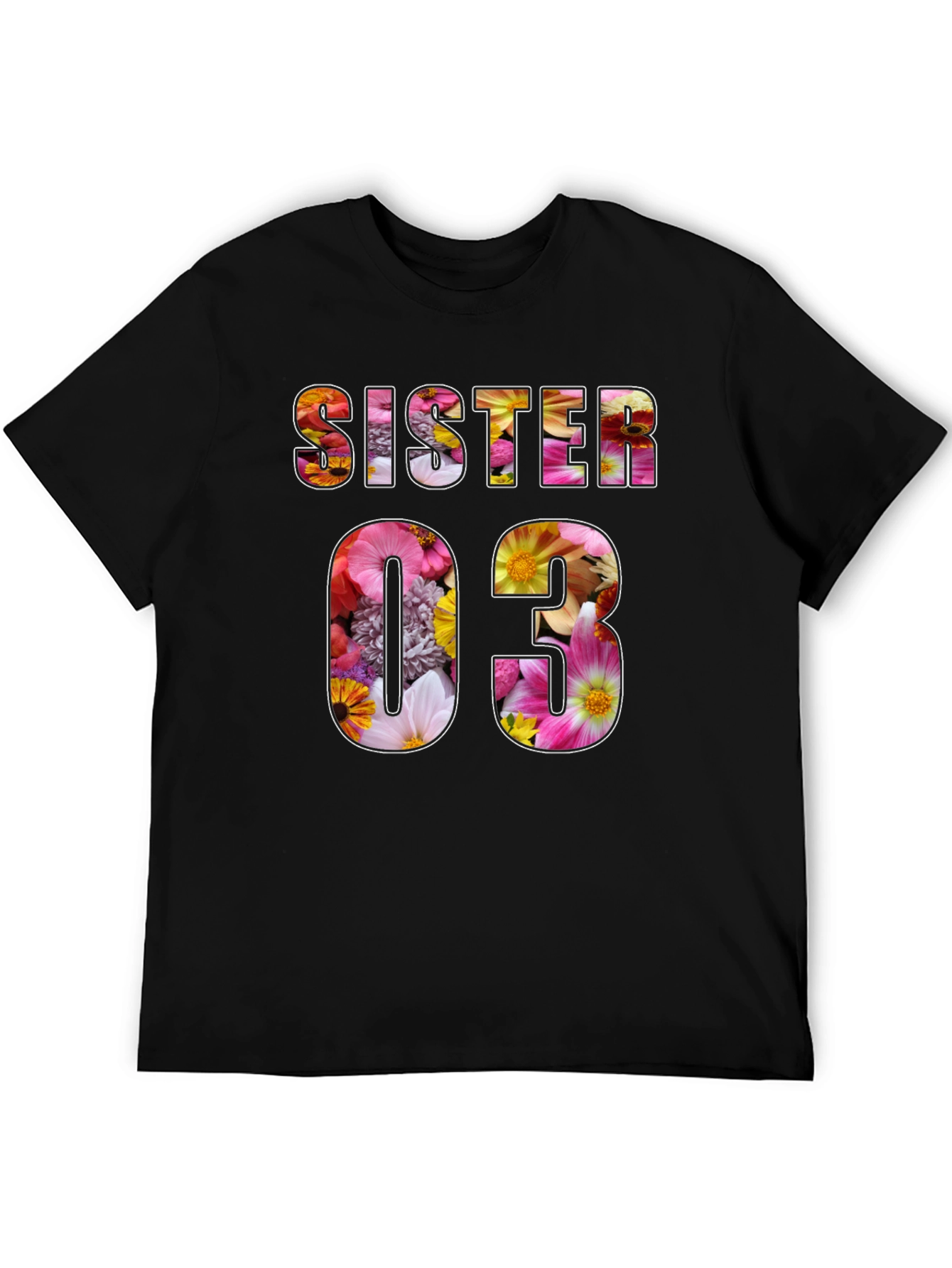 Floral Sister 03 Graphic T-Shirt