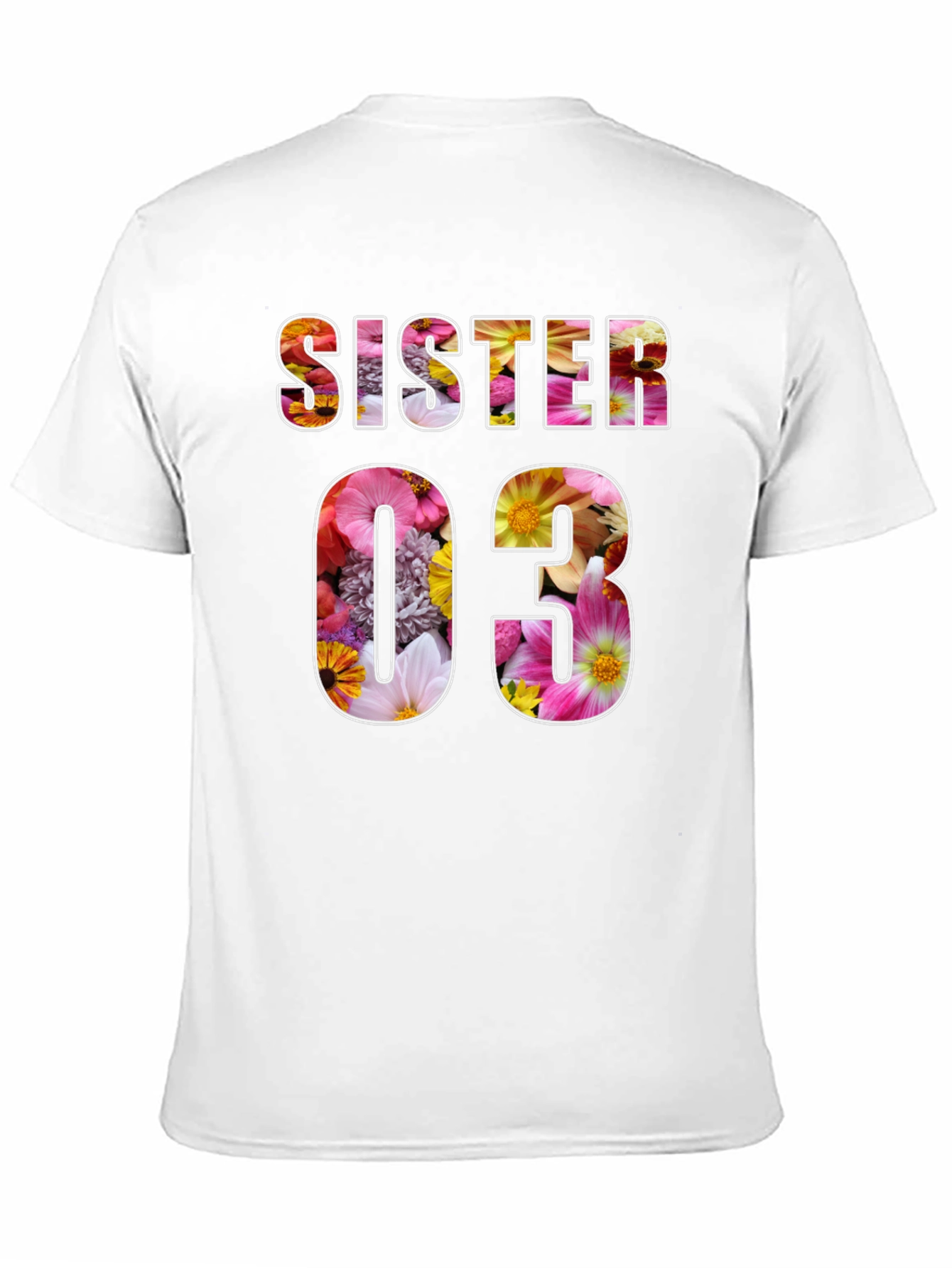Floral Sister 03 Graphic T-Shirt