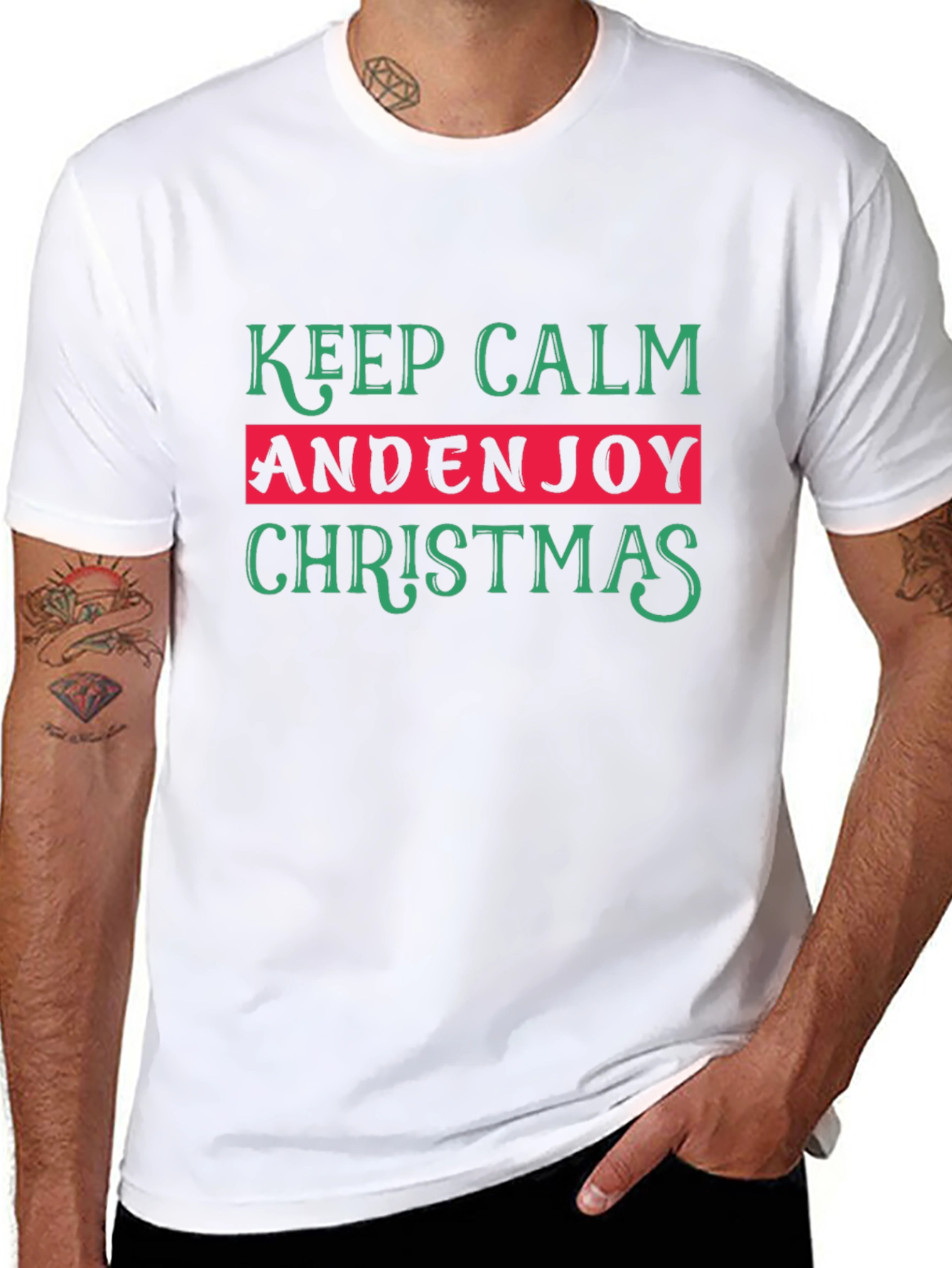 Keep Calm And Enjoy Christmas T-Shirt