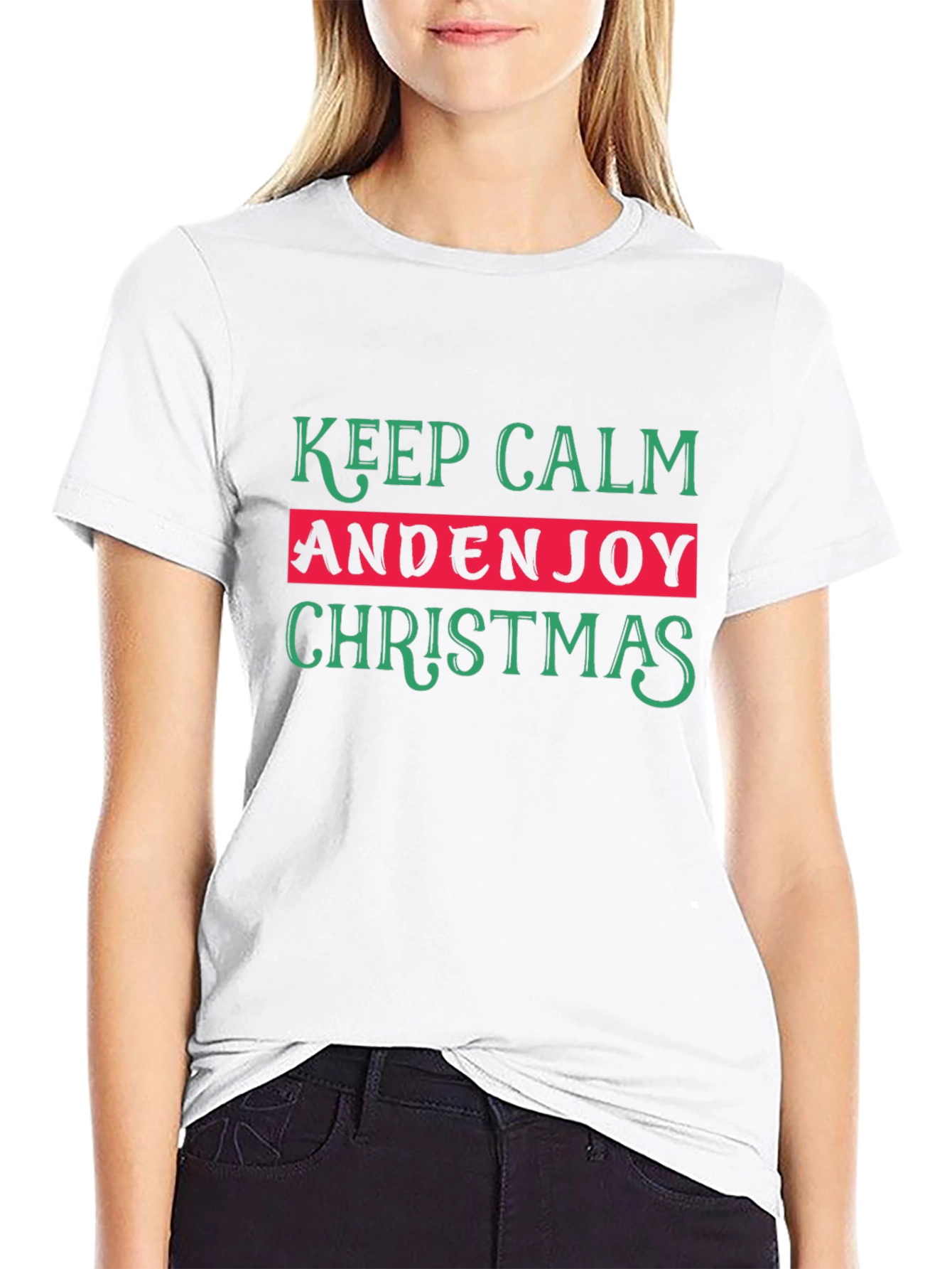 Keep Calm And Enjoy Christmas T-Shirt
