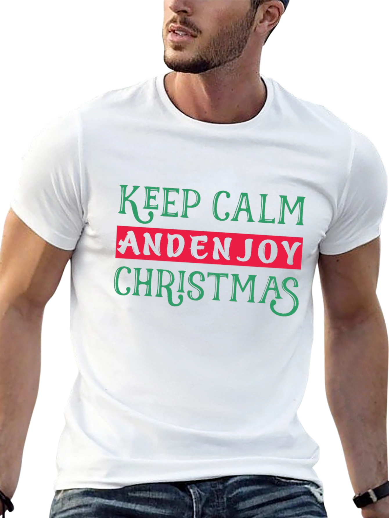 Keep Calm And Enjoy Christmas T-Shirt