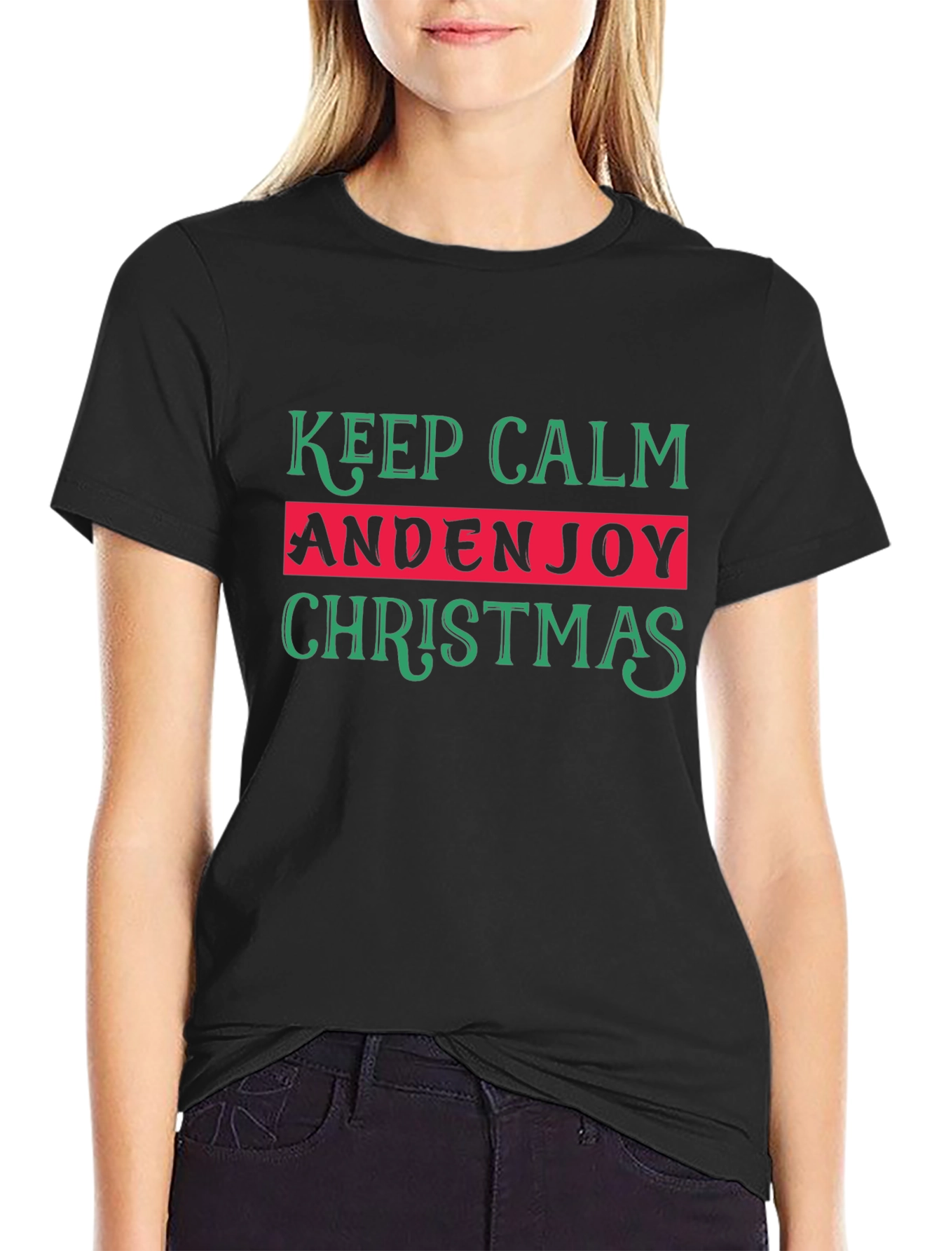 Keep Calm And Enjoy Christmas T-Shirt