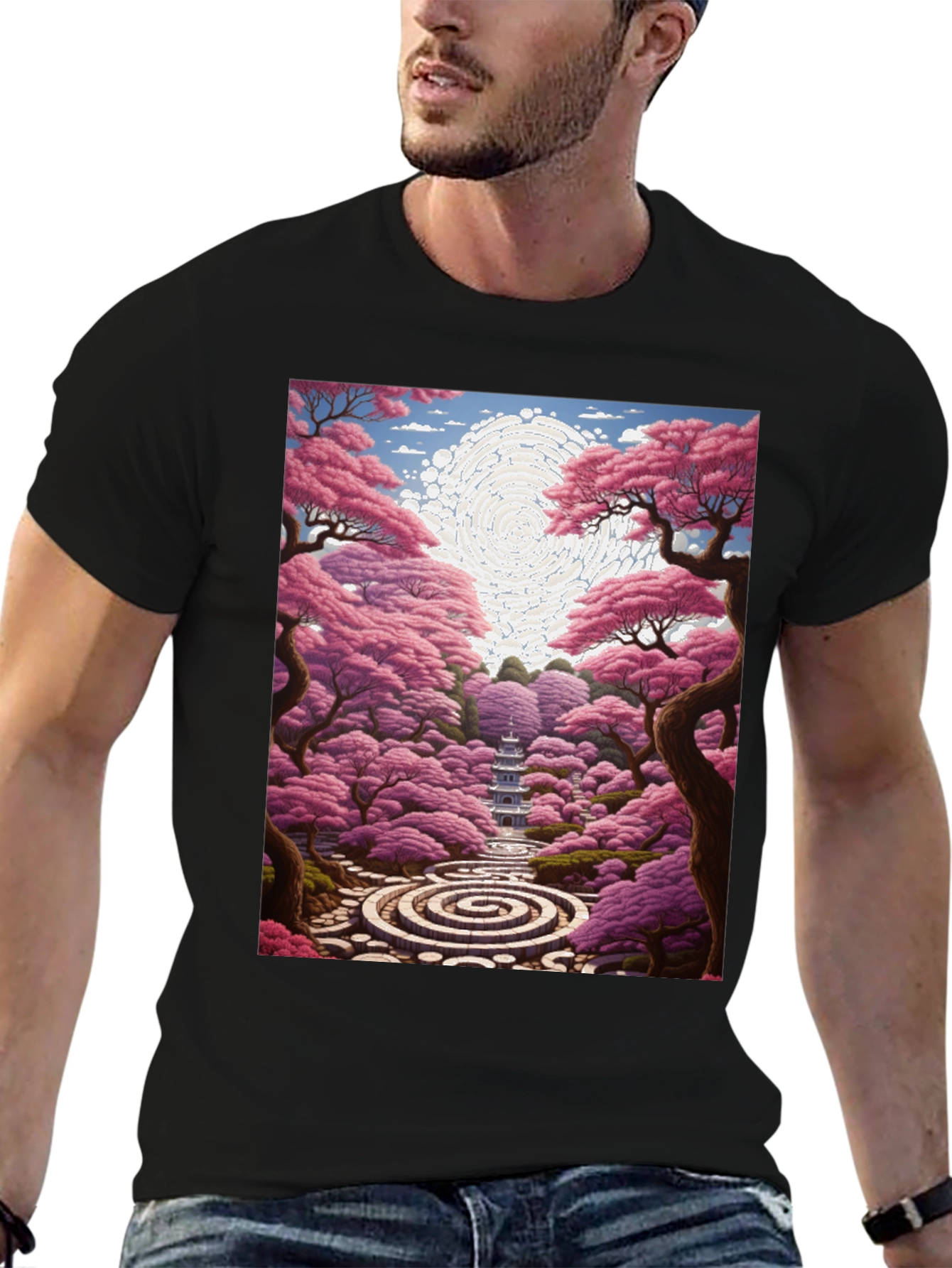 Cherry Blossom Garden Tee