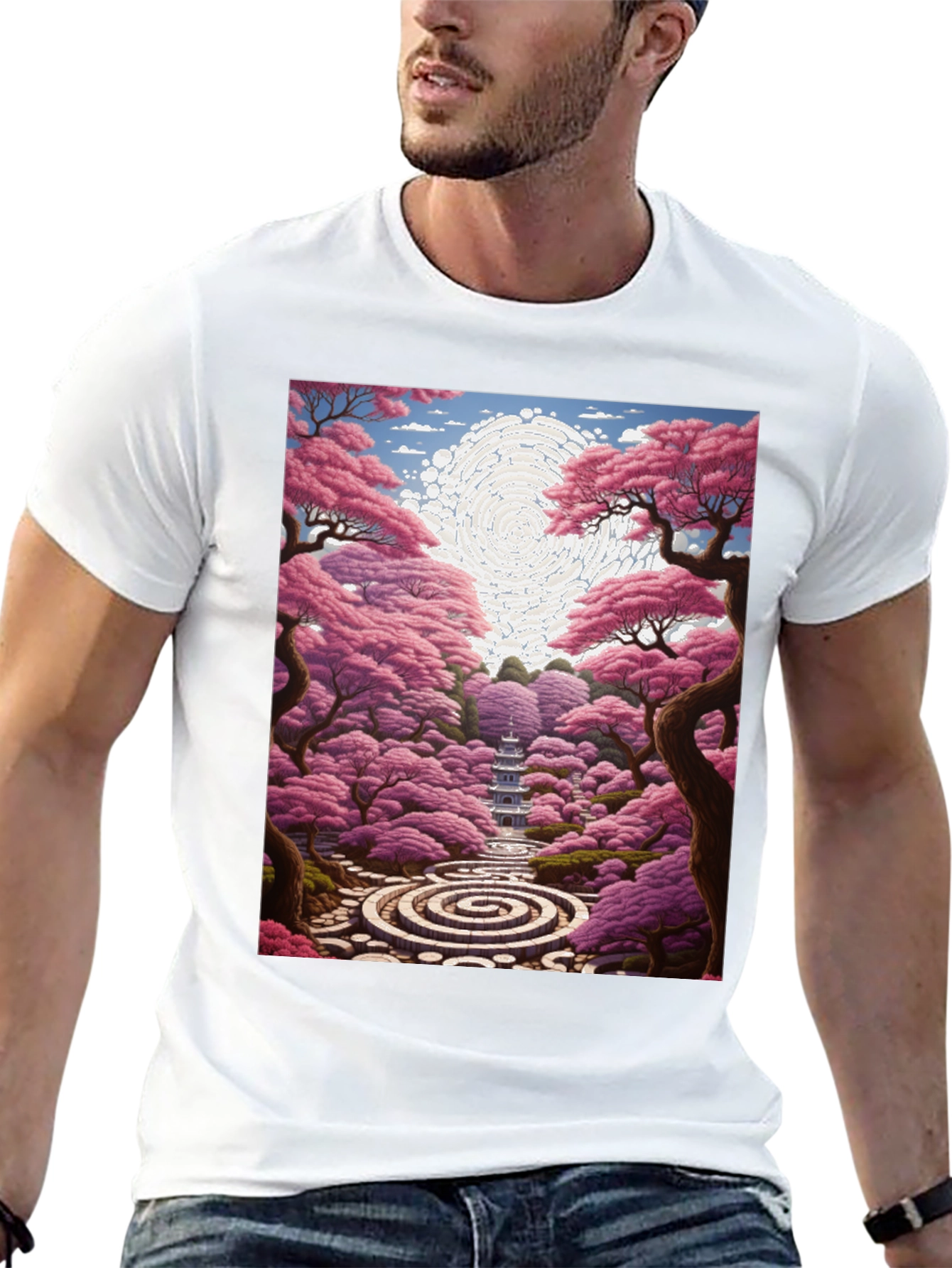 Cherry Blossom Garden Tee