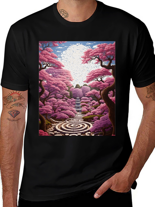 Cherry Blossom Garden Tee