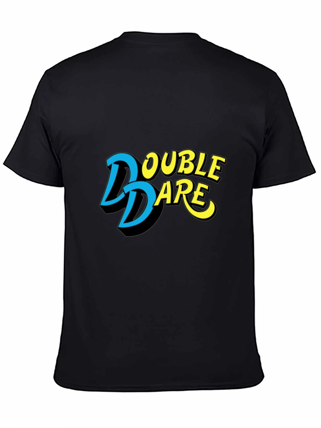 Double Dare Retro Tee - Black T-Shirt