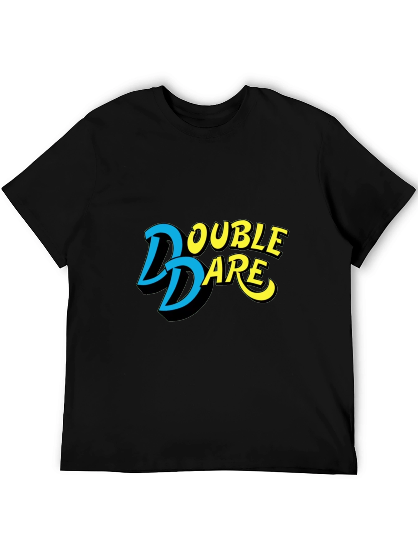 Double Dare Retro Tee - Black T-Shirt