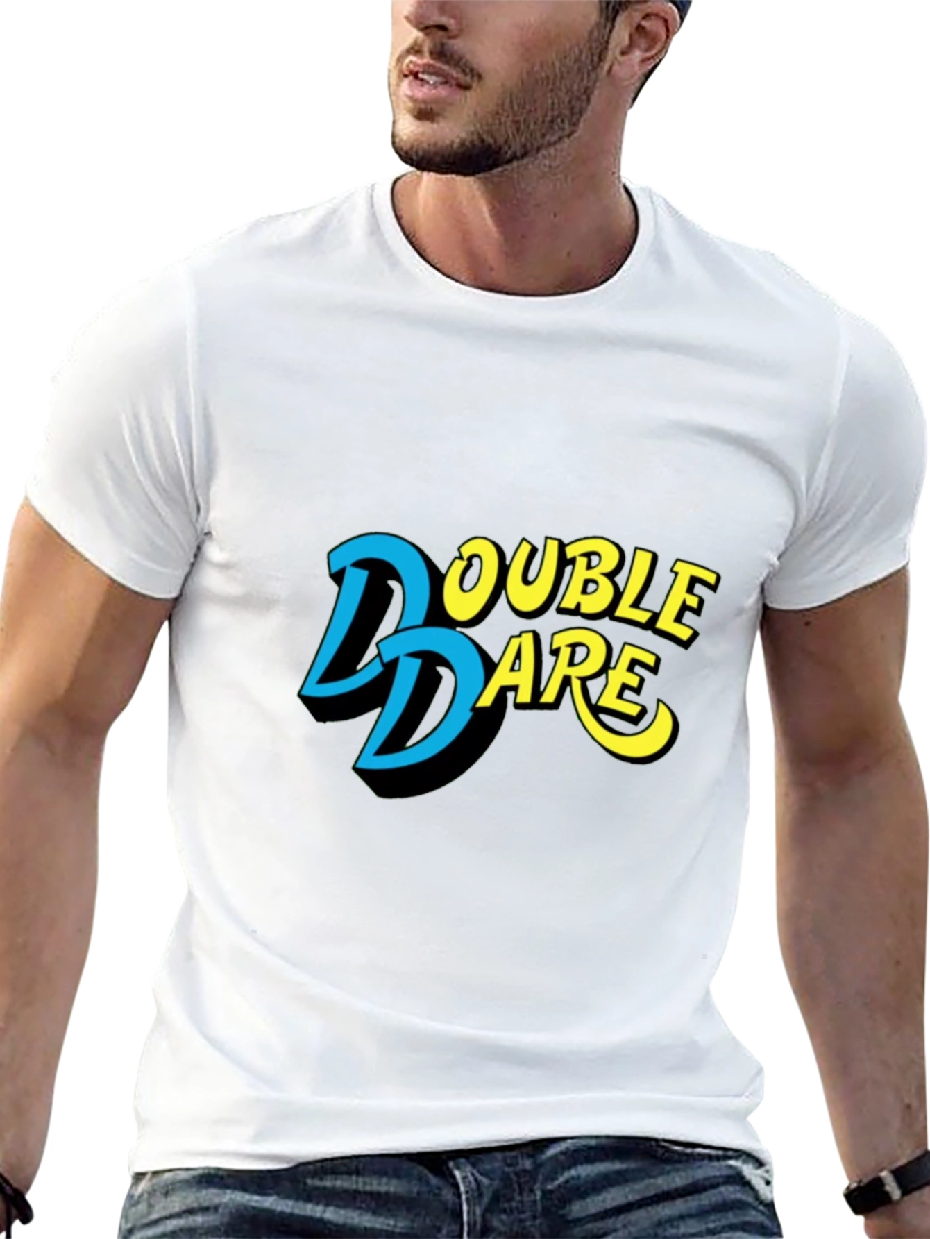 Double Dare Retro Tee - Black T-Shirt