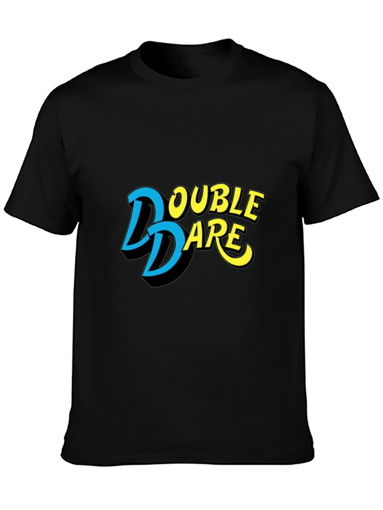 Double Dare Retro Tee - Black T-Shirt