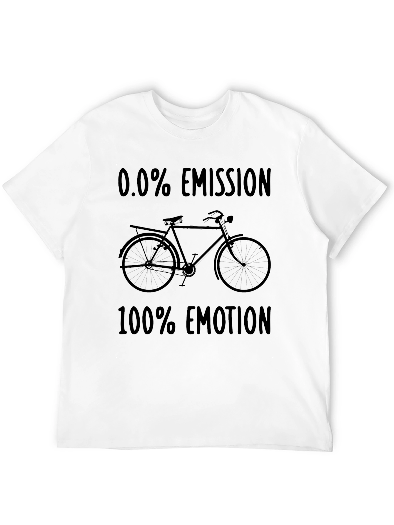 Eco-Friendly Bike Tee: 0.0% Emission 100% Emotion