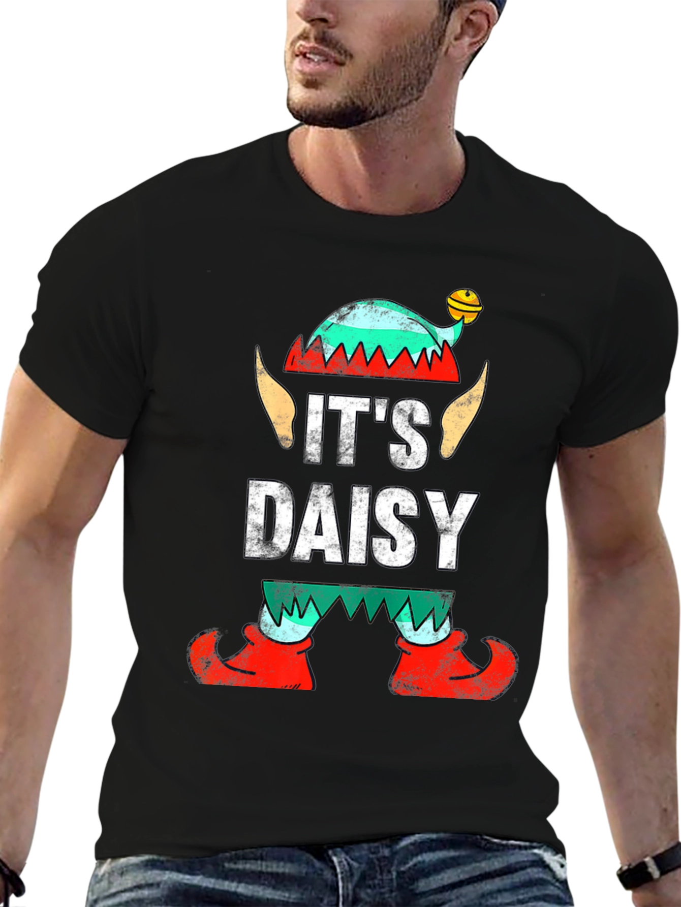 Its Daisy Elf Christmas T-Shirt