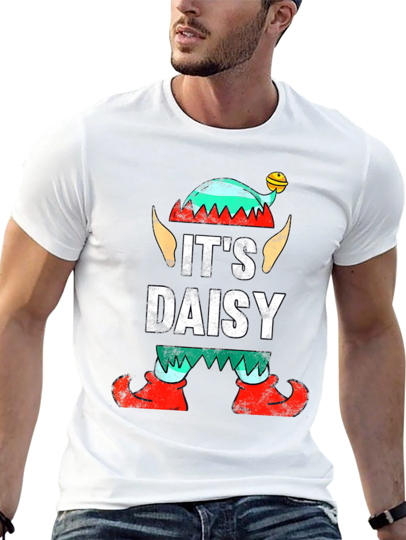 Its Daisy Elf Christmas T-Shirt