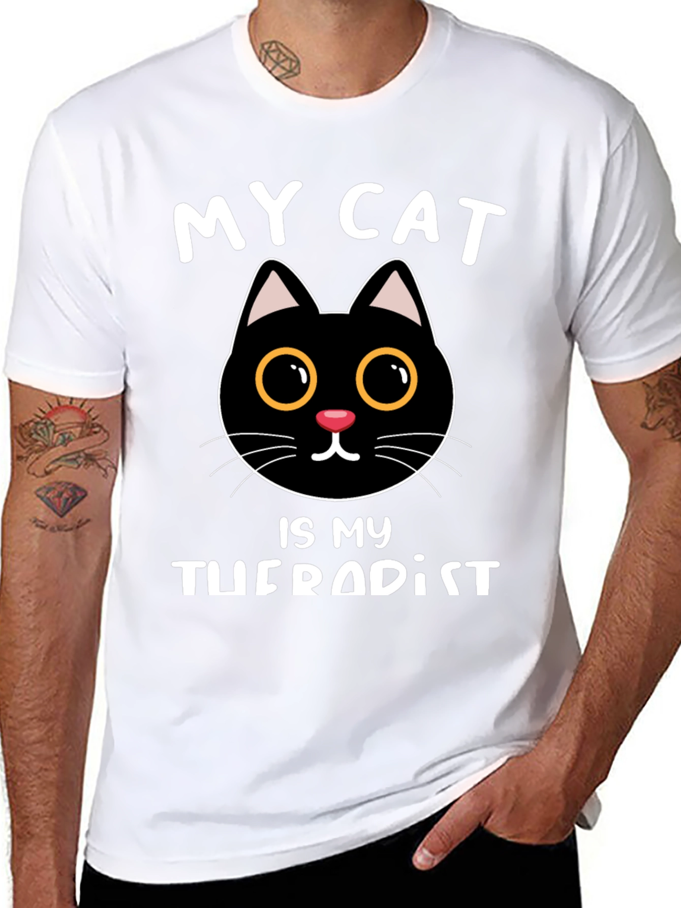 My Cat is My Therapist T-Shirt