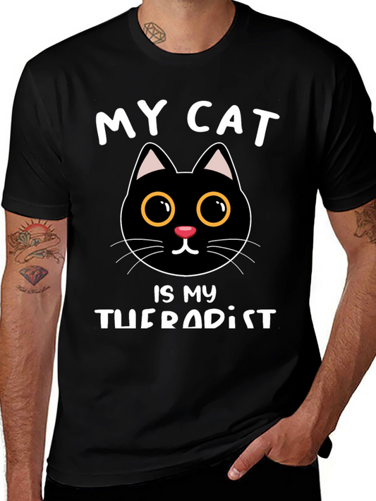 My Cat is My Therapist T-Shirt