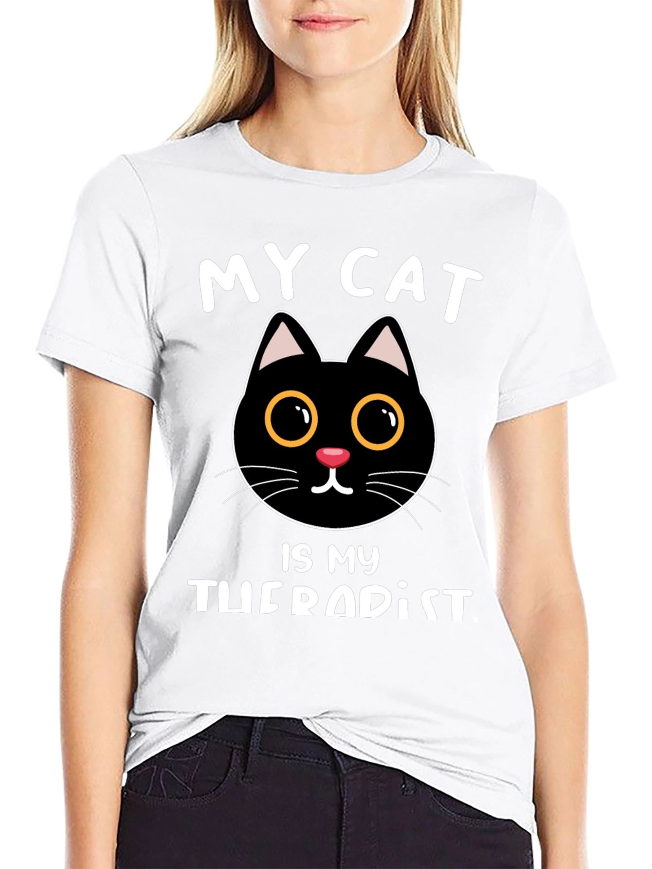 My Cat is My Therapist T-Shirt