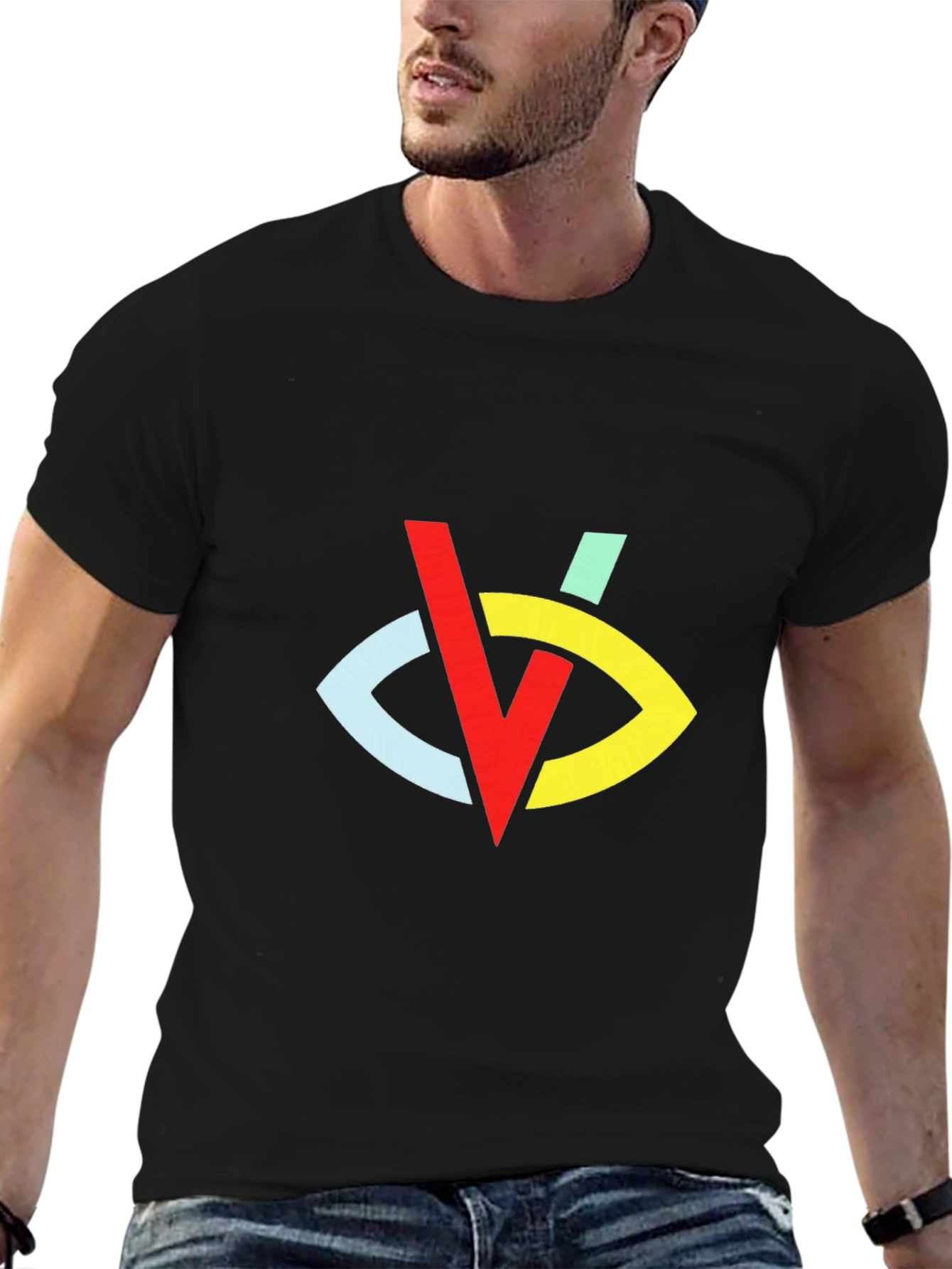 Abstract Graphic Tee - Stylish & Unique Design
