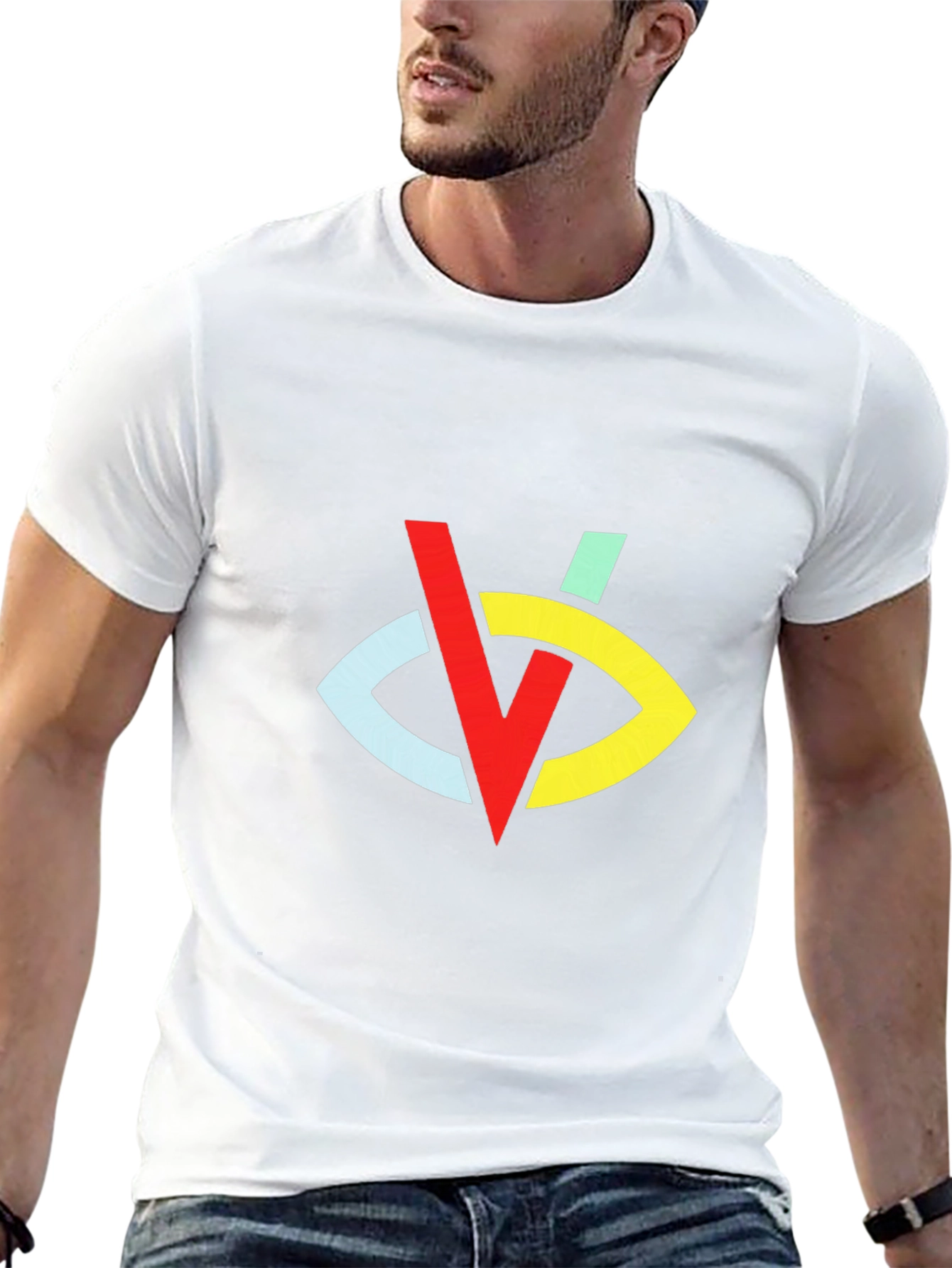 Abstract Graphic Tee - Stylish & Unique Design