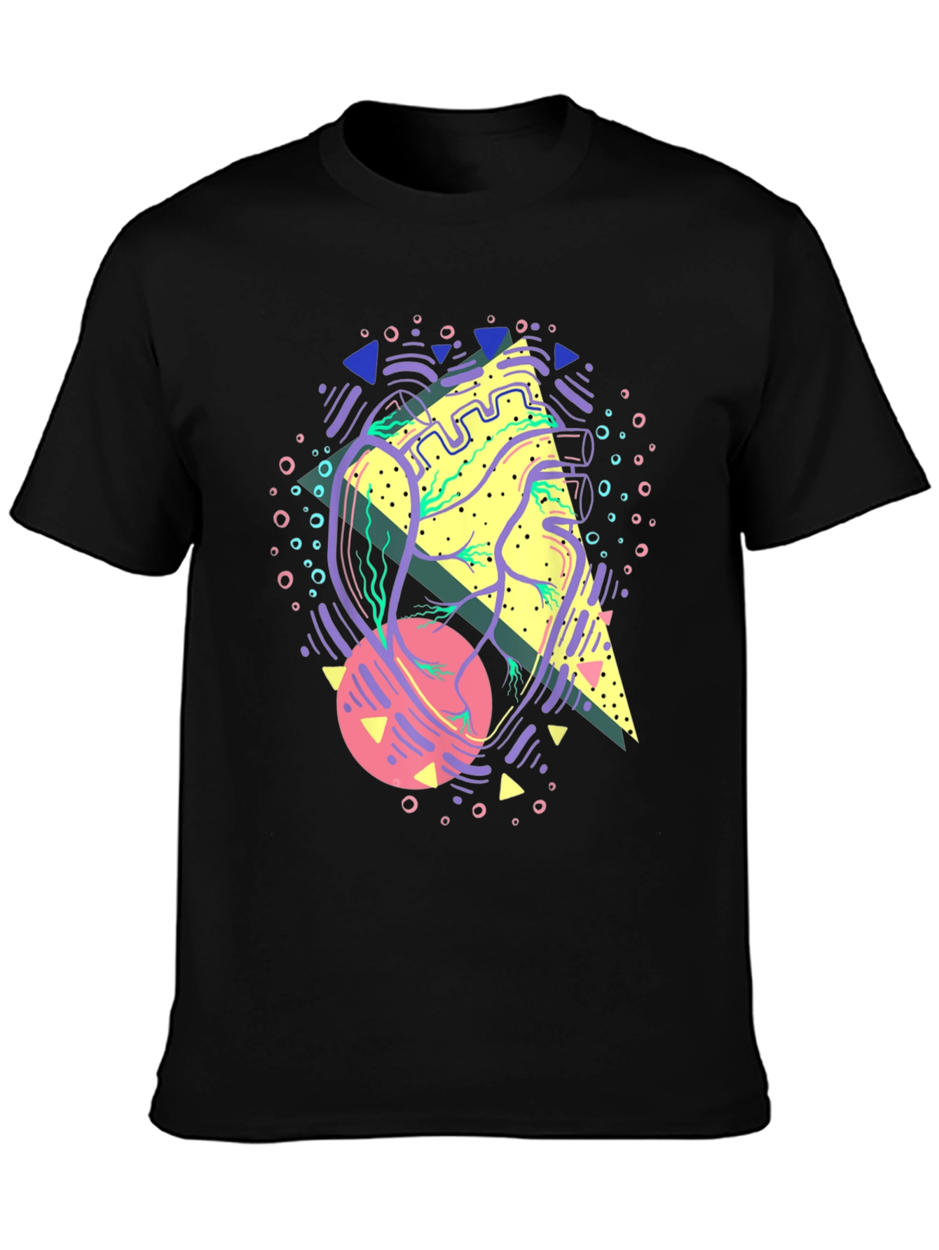 Retro Heart Graphic T-Shirt