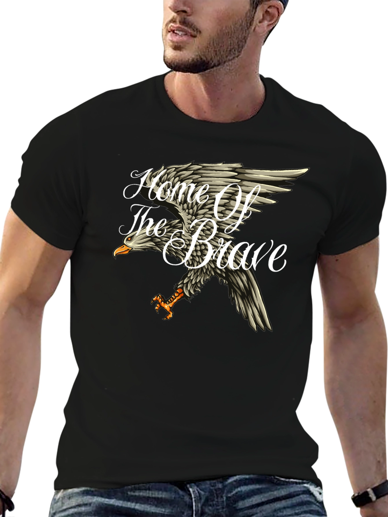 Home of the Brave Eagle T-Shirt