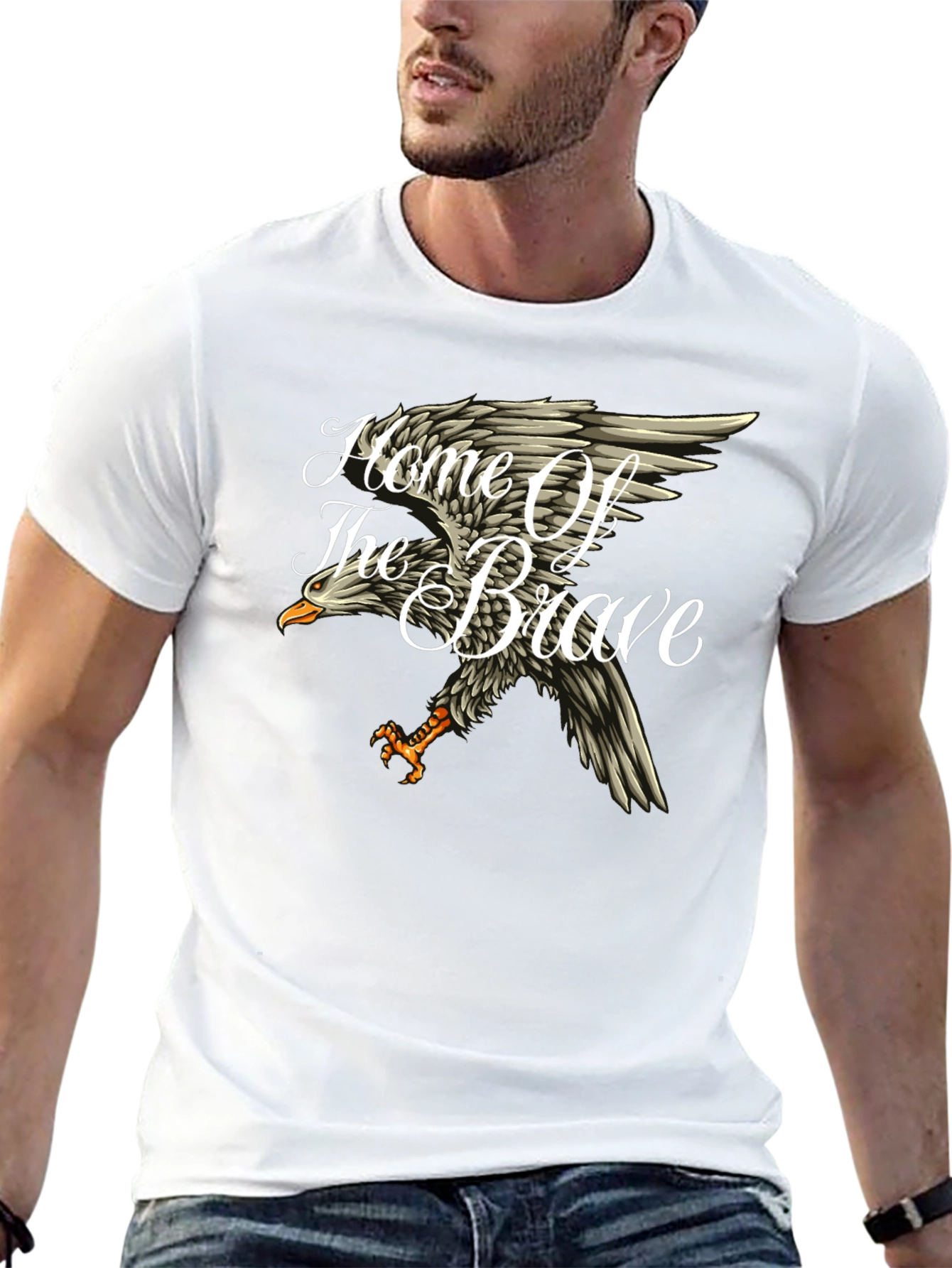 Home of the Brave Eagle T-Shirt