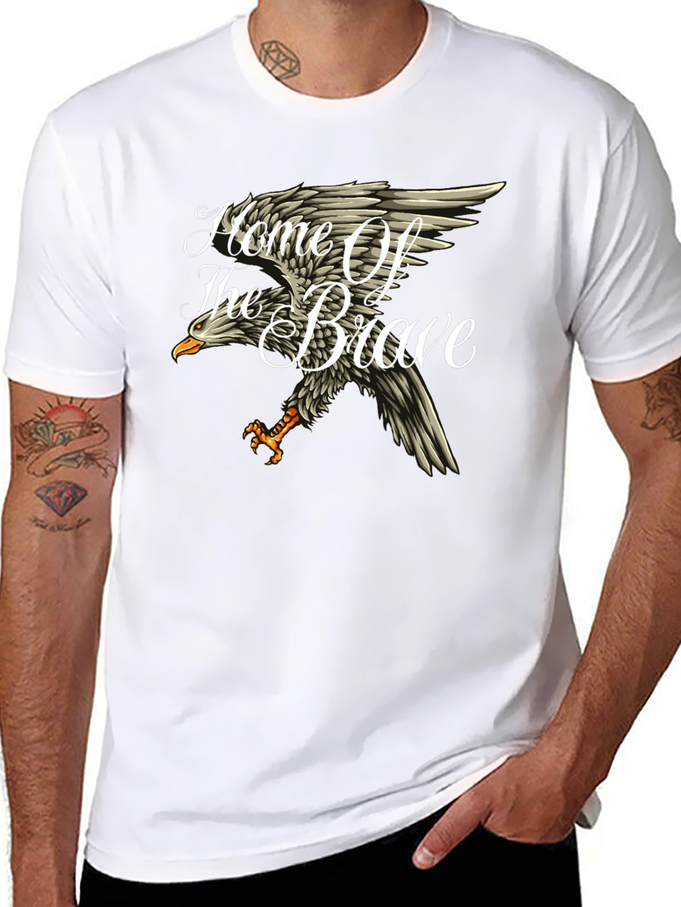 Home of the Brave Eagle T-Shirt