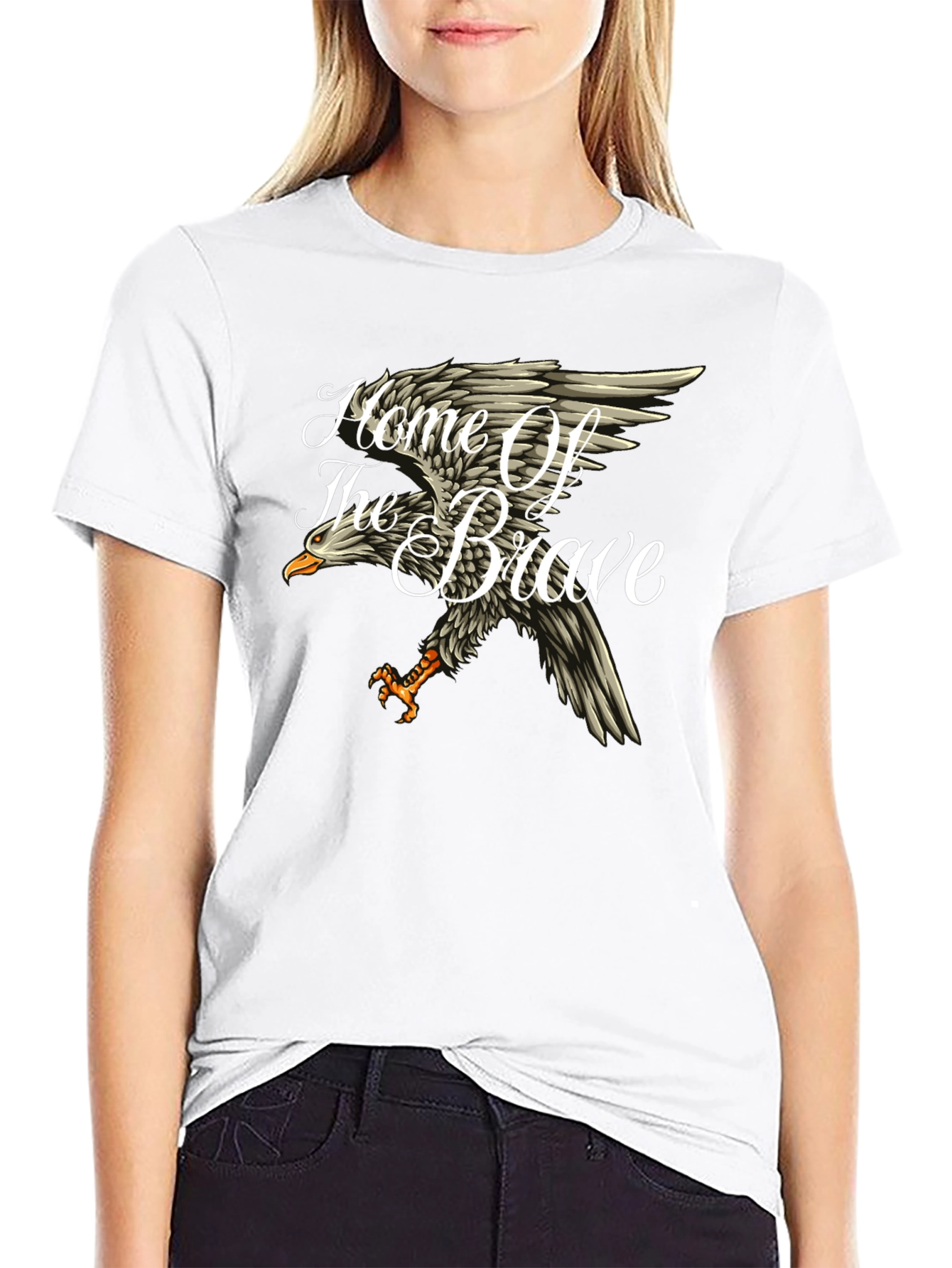 Home of the Brave Eagle T-Shirt