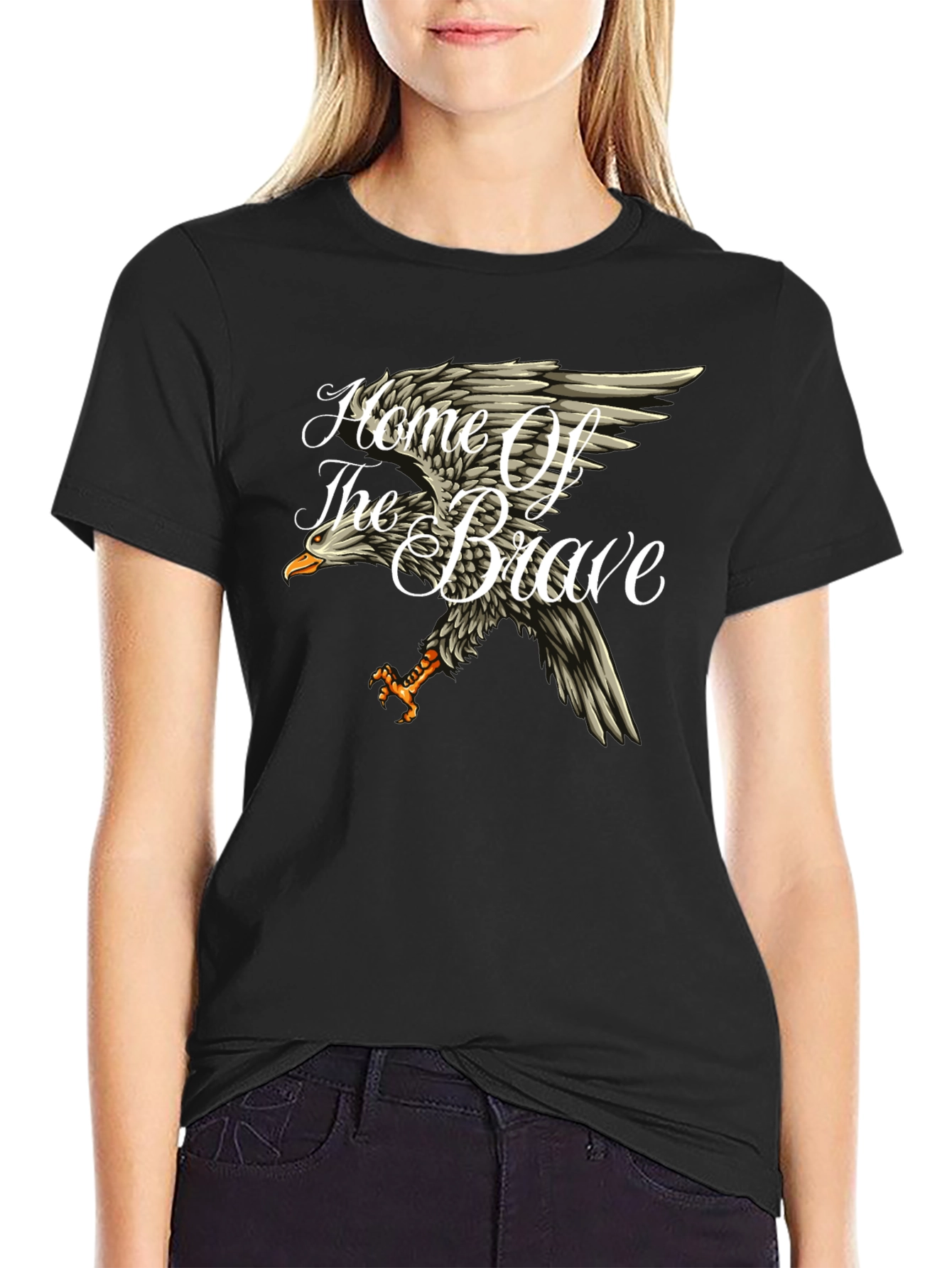 Home of the Brave Eagle T-Shirt