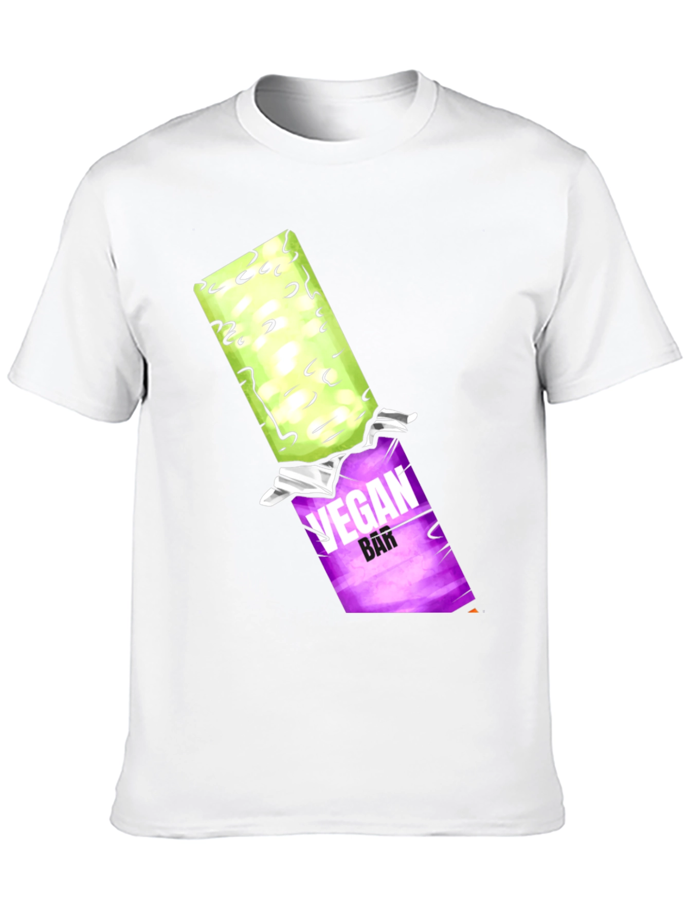 Vegan Bar Graphic Tee - Casual Style