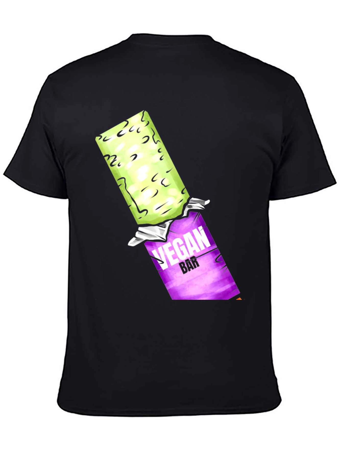 Vegan Bar Graphic Tee - Casual Style