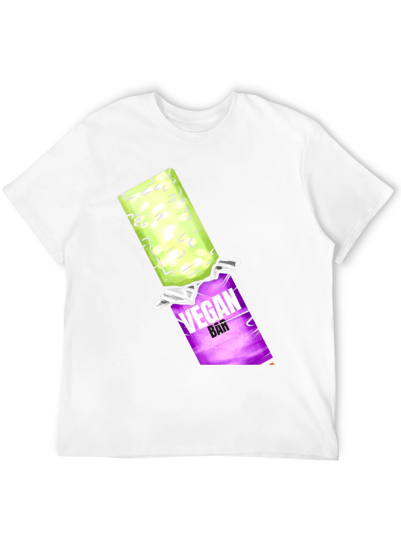 Vegan Bar Graphic Tee - Casual Style