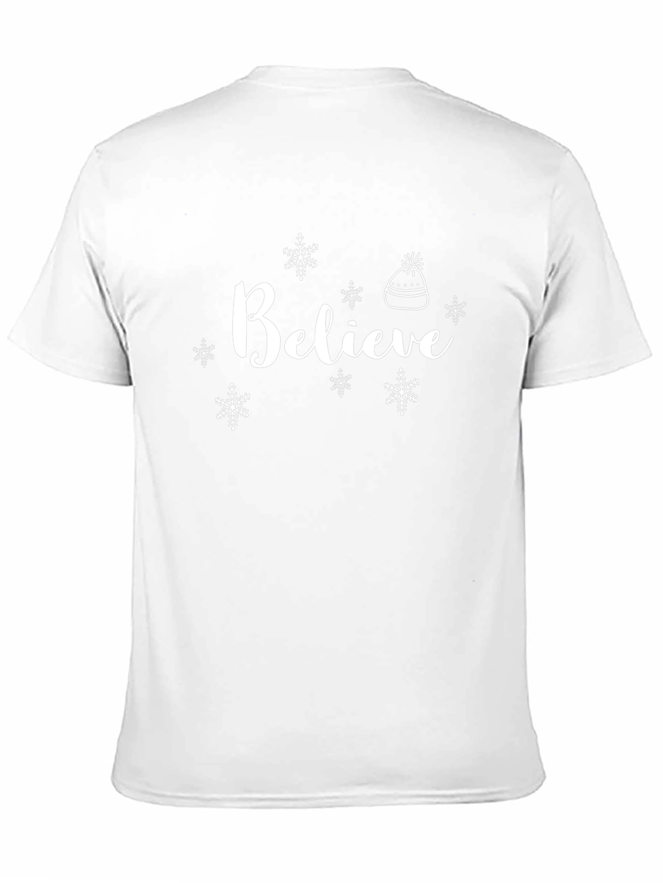 Believe Winter Holiday Graphic Tee