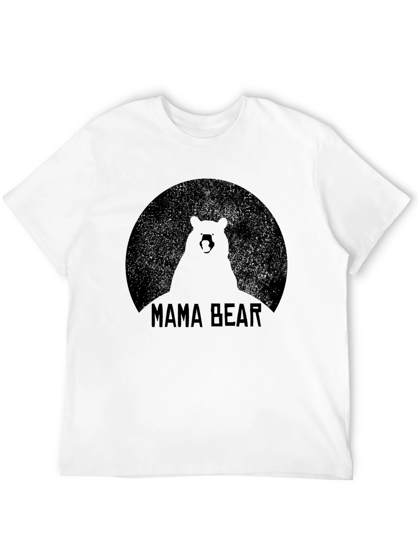 Mama Bear Graphic Tee - Black Classic Fit