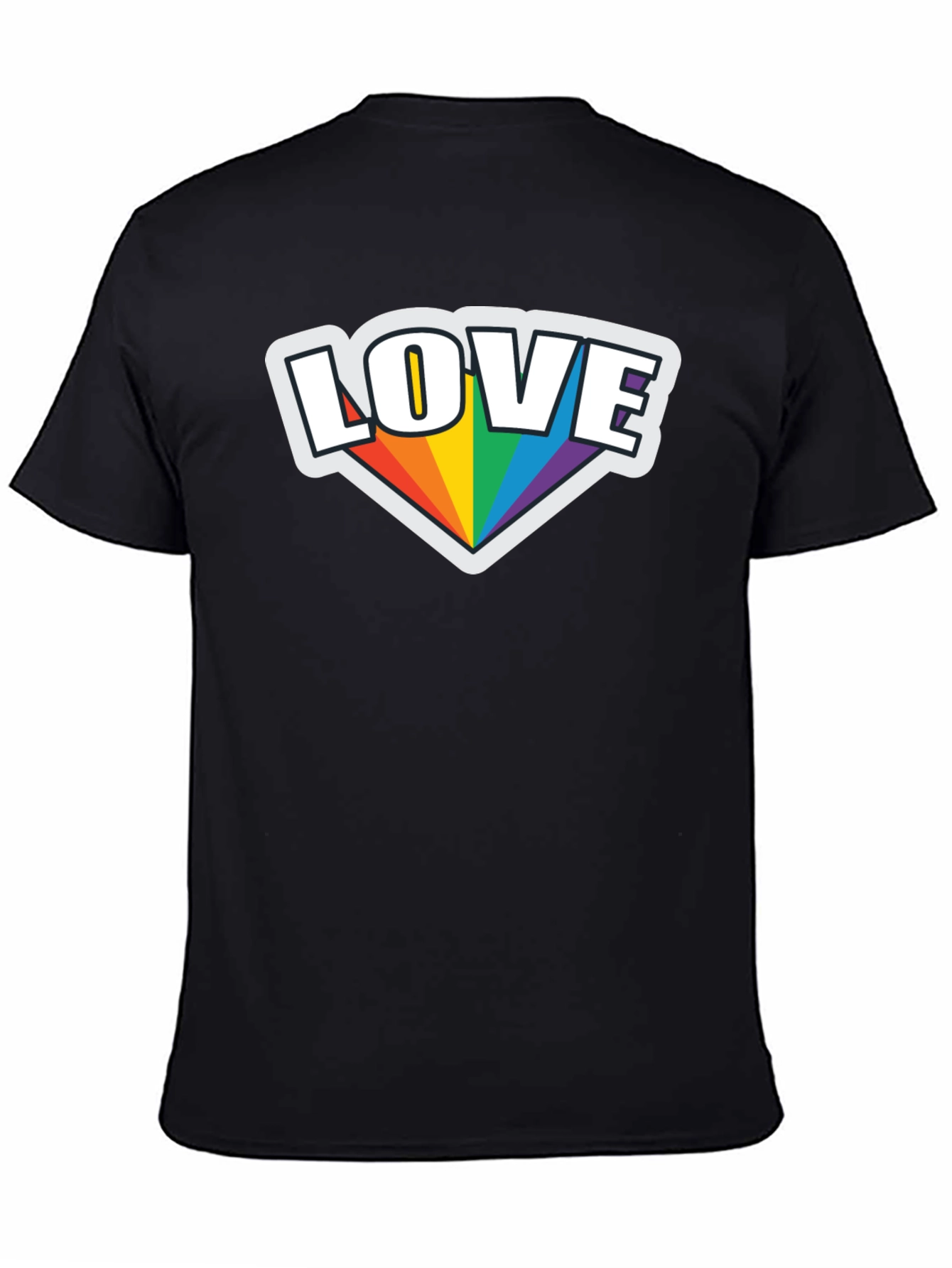 Love Rainbow Pride Graphic T-Shirt