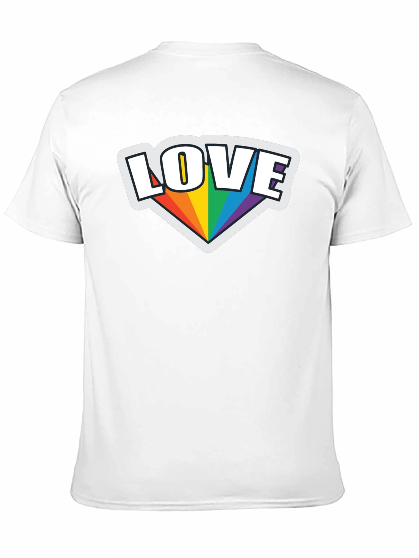 Love Rainbow Pride Graphic T-Shirt