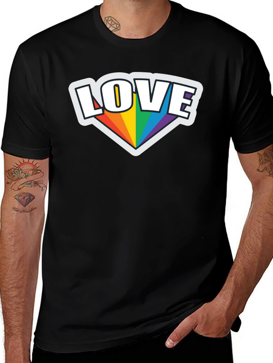 Love Rainbow Pride Graphic T-Shirt