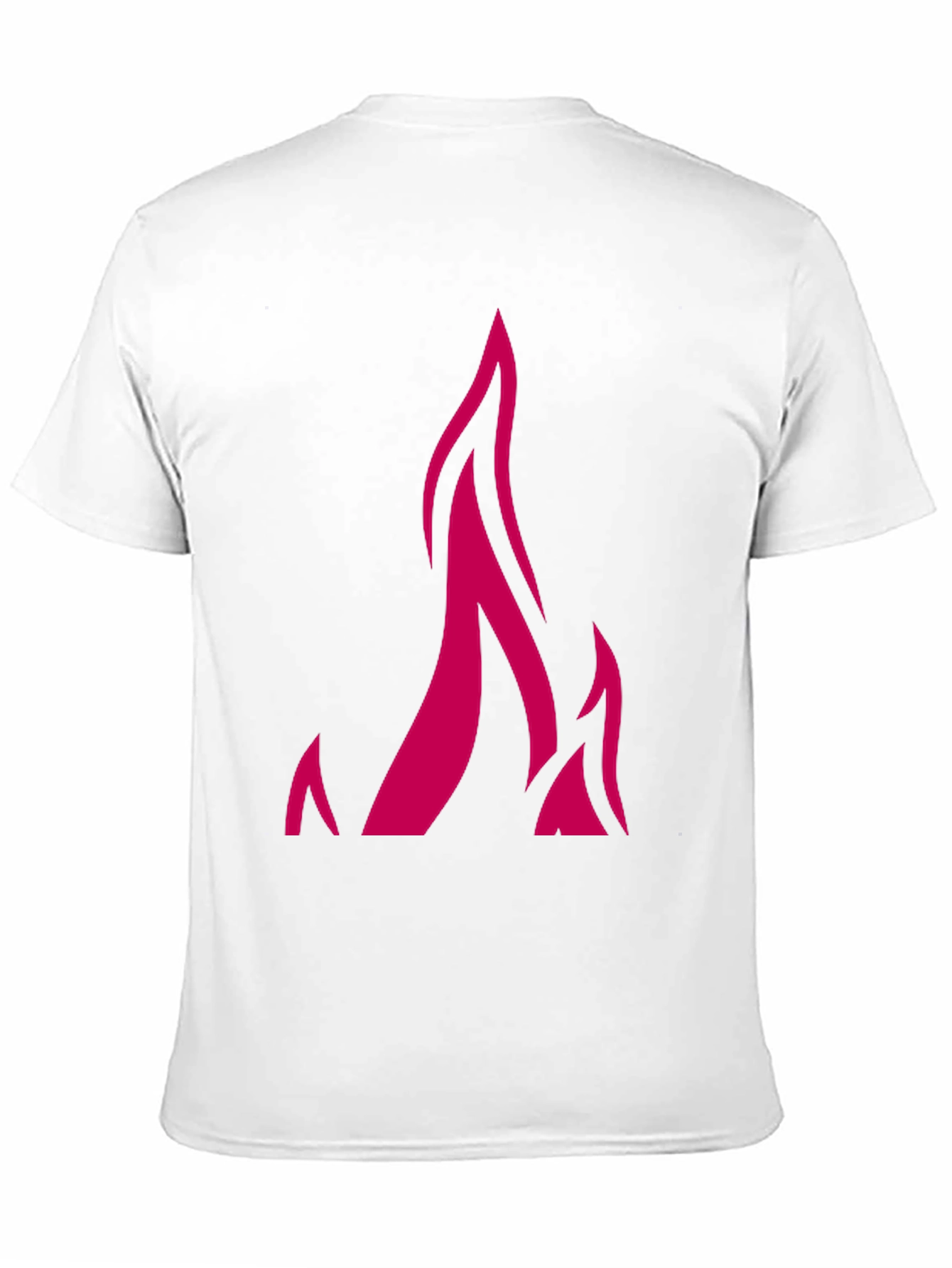 Flame Graphic Black Tee