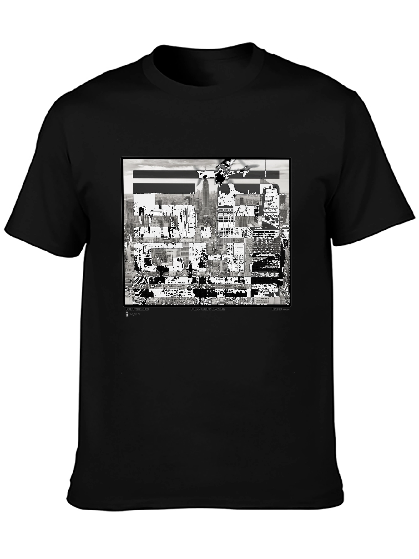 Urban Collage Graphic Tee - Modern Streetwear