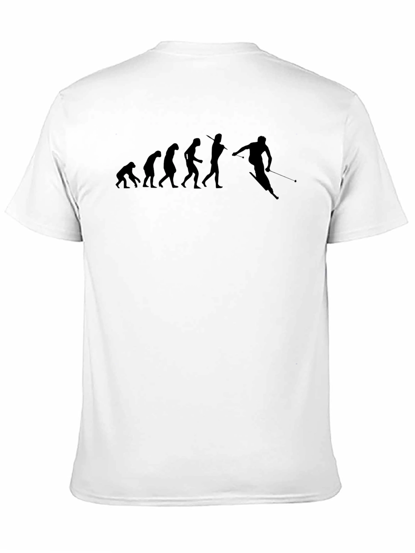 Ski Evolution T-Shirt - Funny Skiing Tee