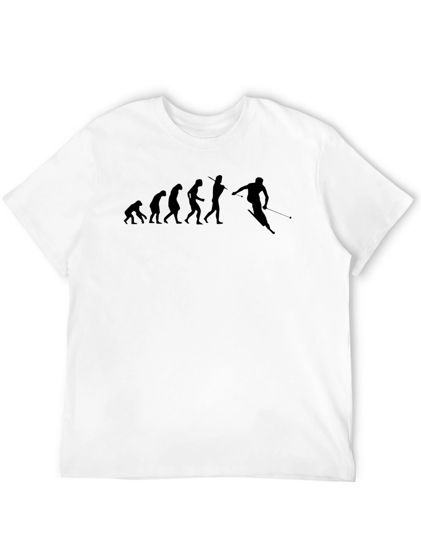Ski Evolution T-Shirt - Funny Skiing Tee