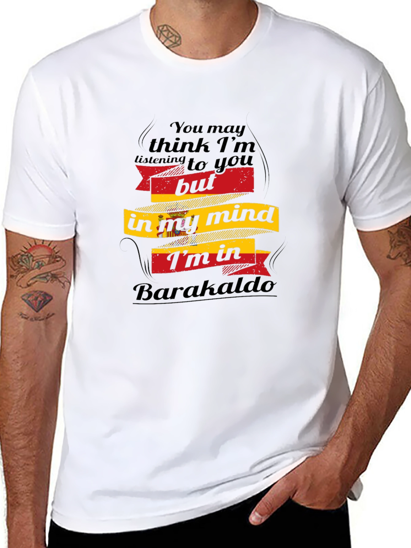 Barakaldo Mind T-Shirt Funny Spain Travel Tee