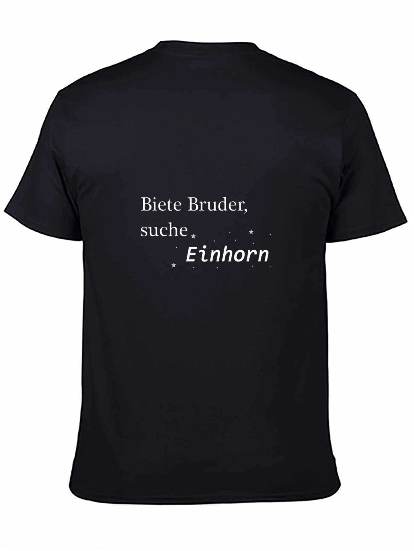 Biete Bruder Suche Einhorn Mens T-Shirt