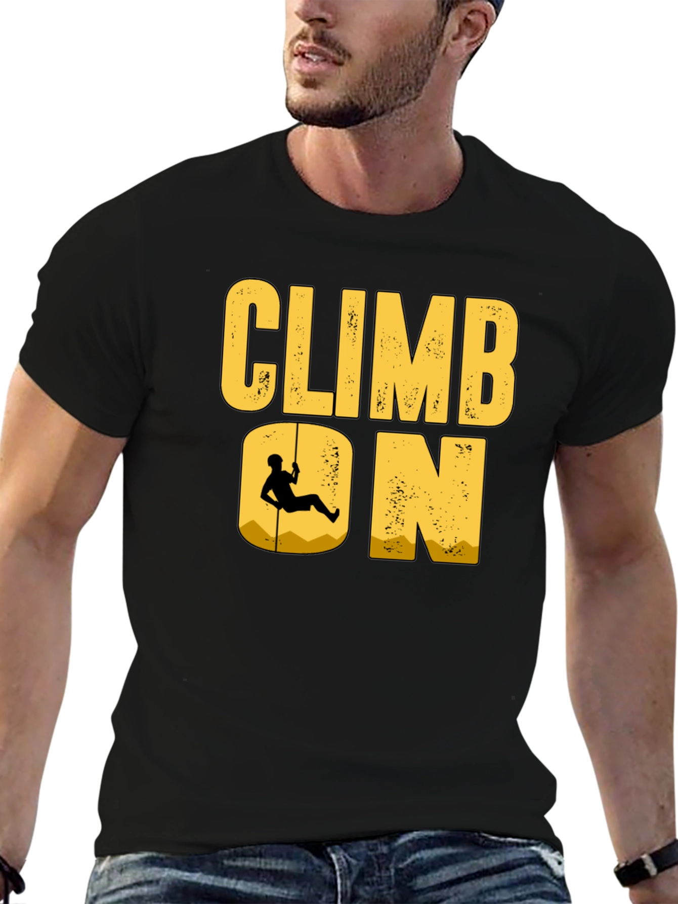 Climb On Rock Climbing T-Shirt