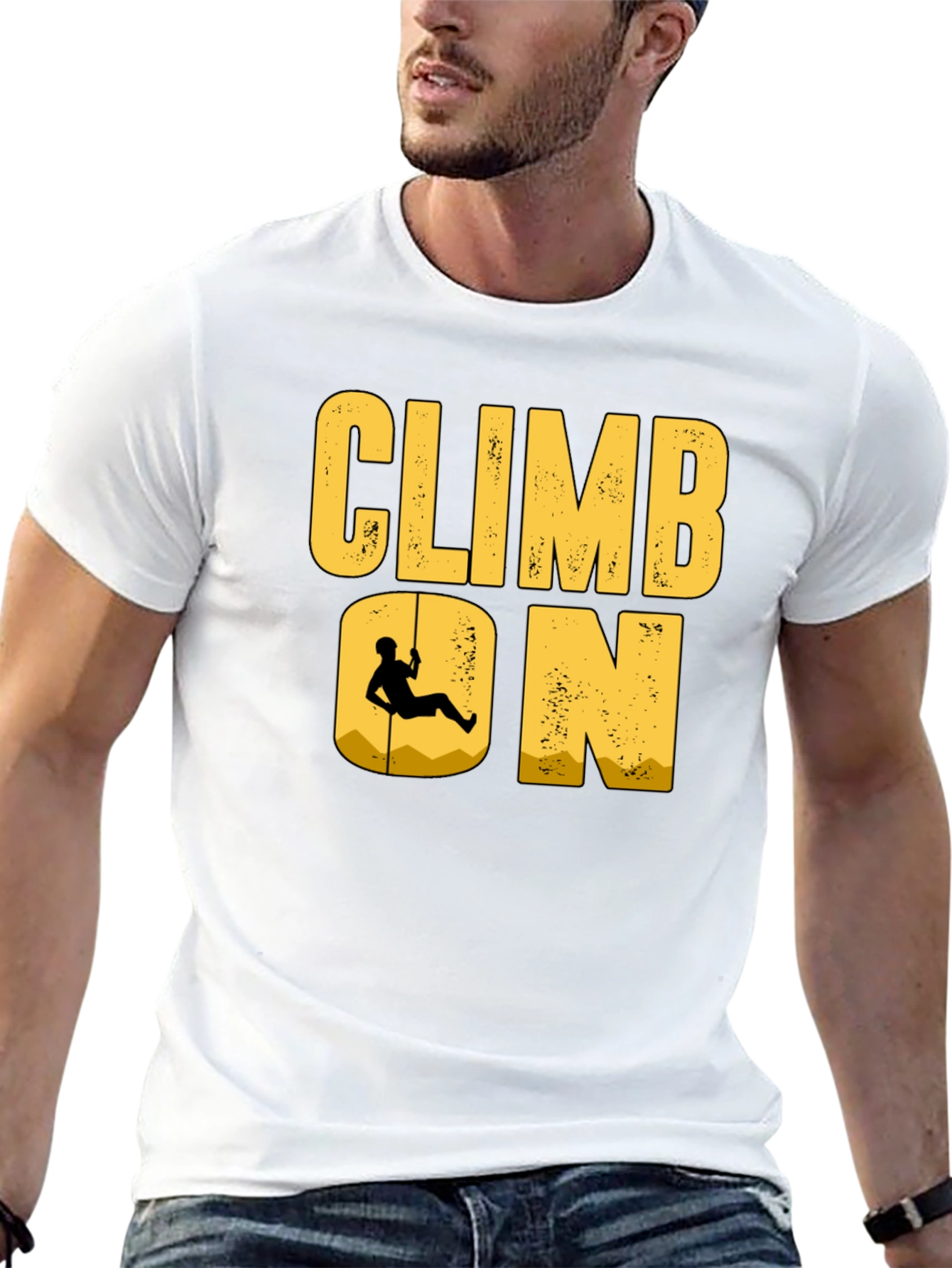 Climb On Rock Climbing T-Shirt