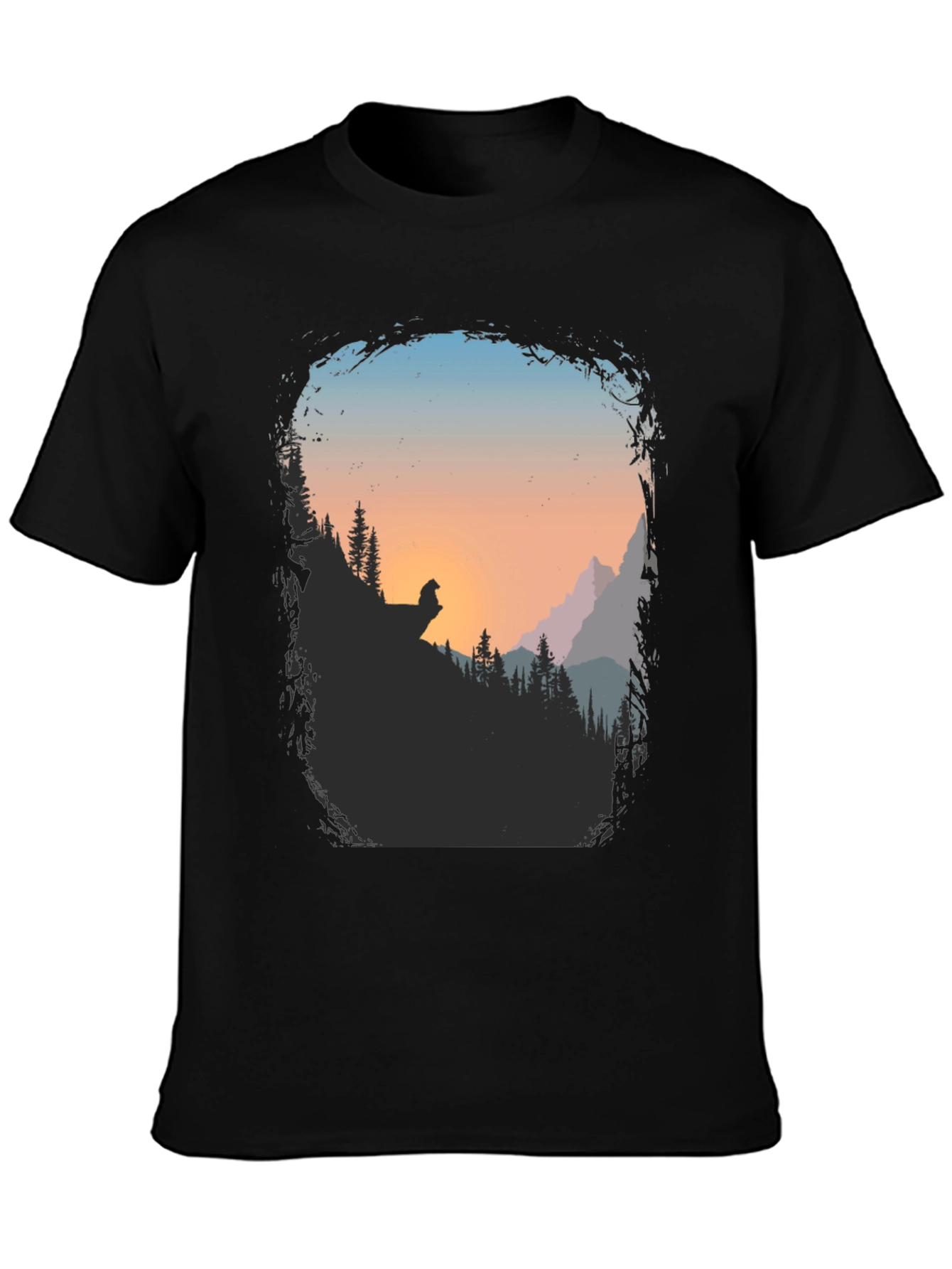 Nature Silhouette Graphic Tee