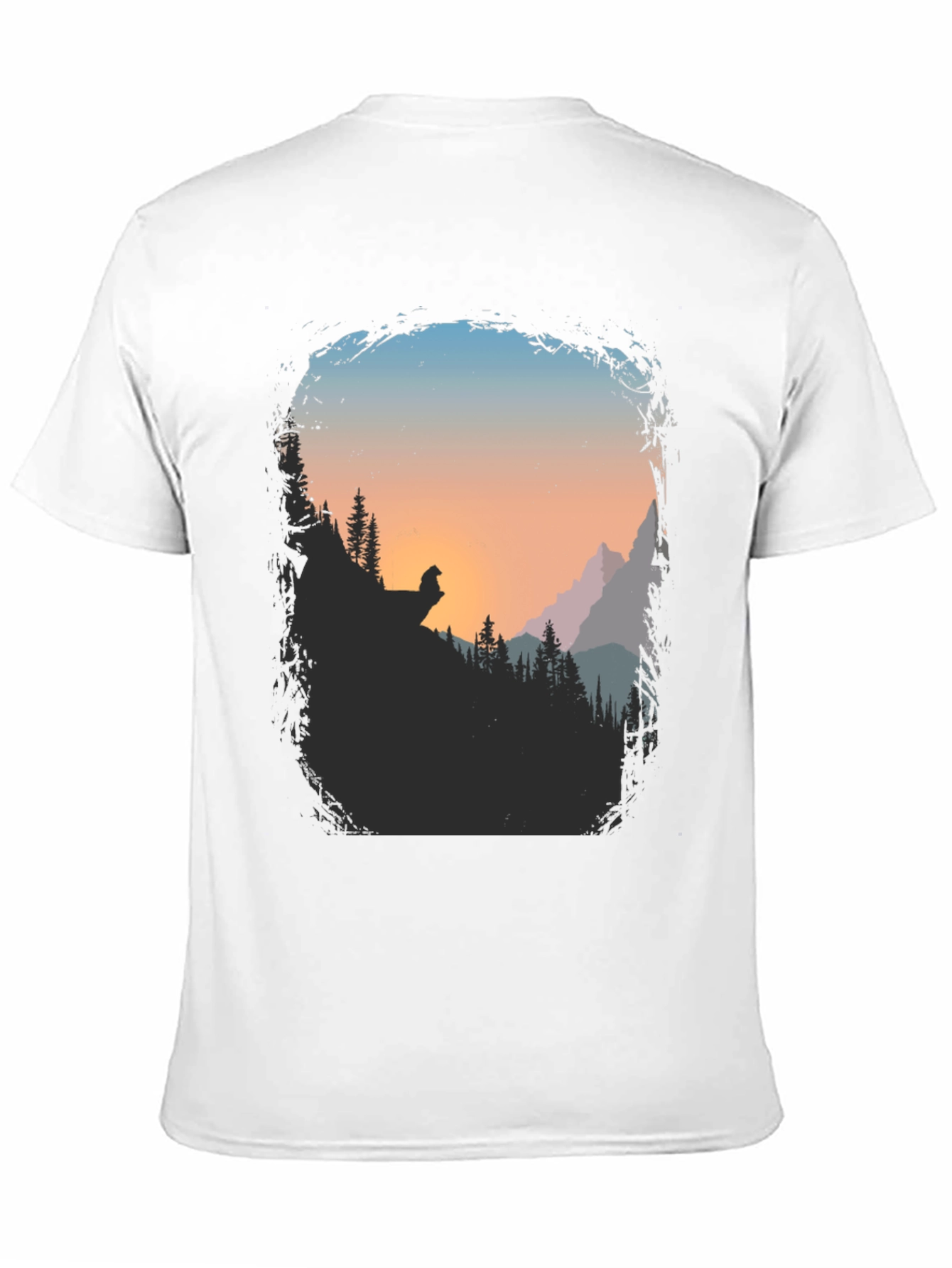 Nature Silhouette Graphic Tee