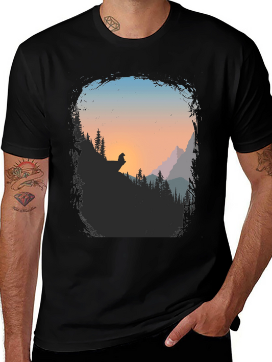 Nature Silhouette Graphic Tee